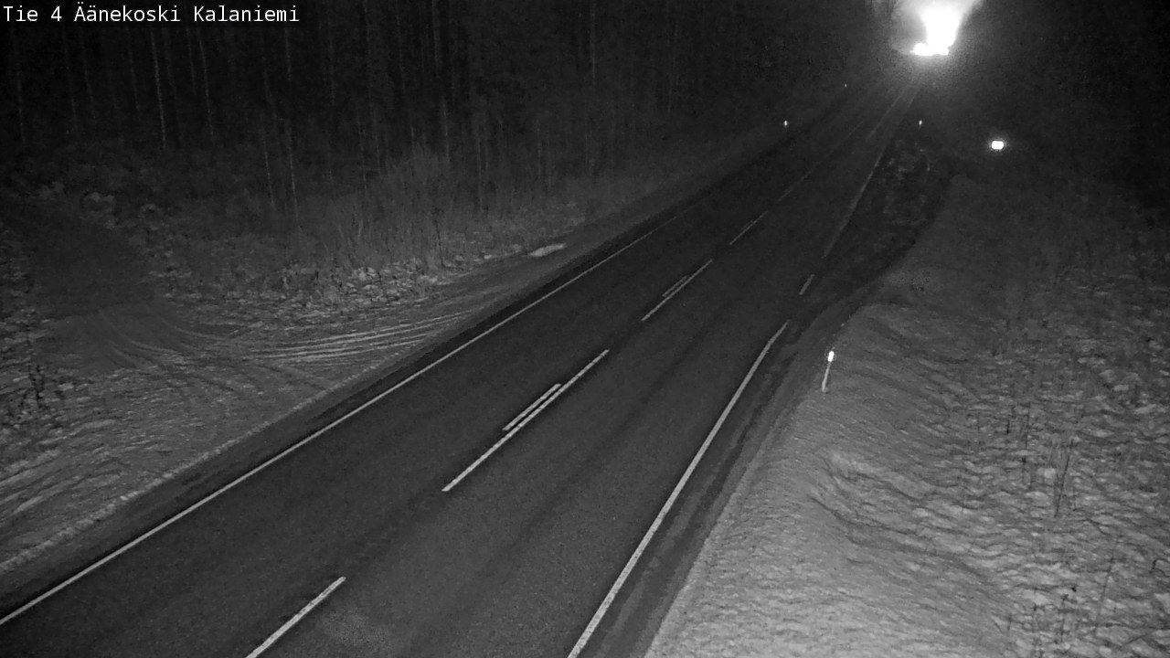 Weather Camera Image Väg 4  Äänekoski, Kalaniemi, Äänekoski, Keski-Suomi