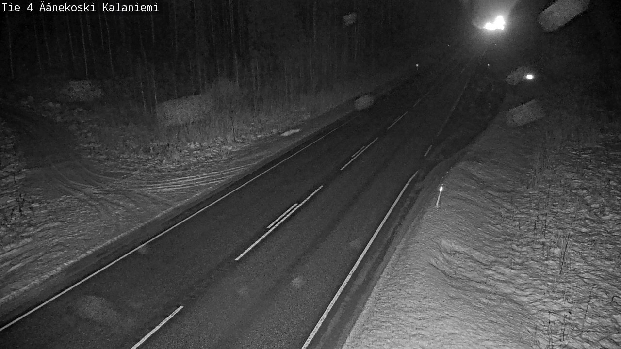 Weather Camera Image Väg 4  Äänekoski, Kalaniemi, Äänekoski, Keski-Suomi