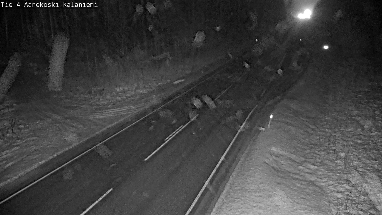 Weather Camera Image Väg 4  Äänekoski, Kalaniemi, Äänekoski, Keski-Suomi