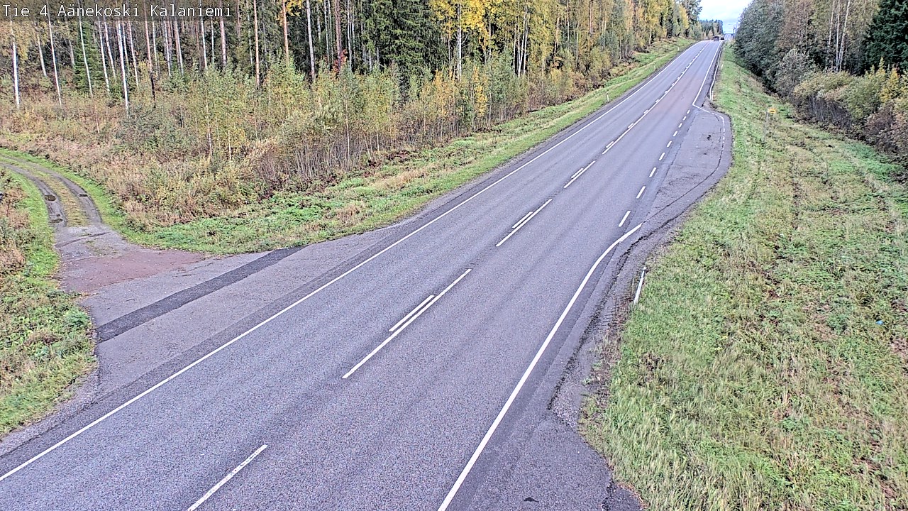 Weather Camera Image Road 4  Äänekoski, Kalaniemi, Äänekoski, Keski-Suomi