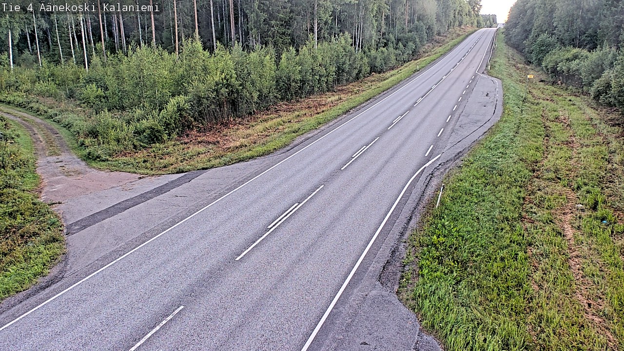 Weather Camera Image Road 4  Äänekoski, Kalaniemi, Äänekoski, Keski-Suomi
