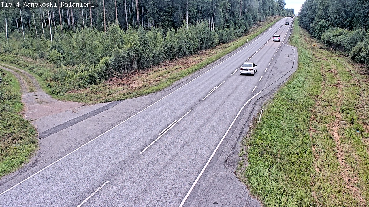 Weather Camera Image Väg 4 Äänekoski, Kalaniemi, Äänekoski, Keski-Suomi