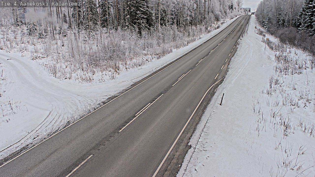 Weather Camera Image Road 4  Äänekoski, Kalaniemi, Äänekoski, Keski-Suomi