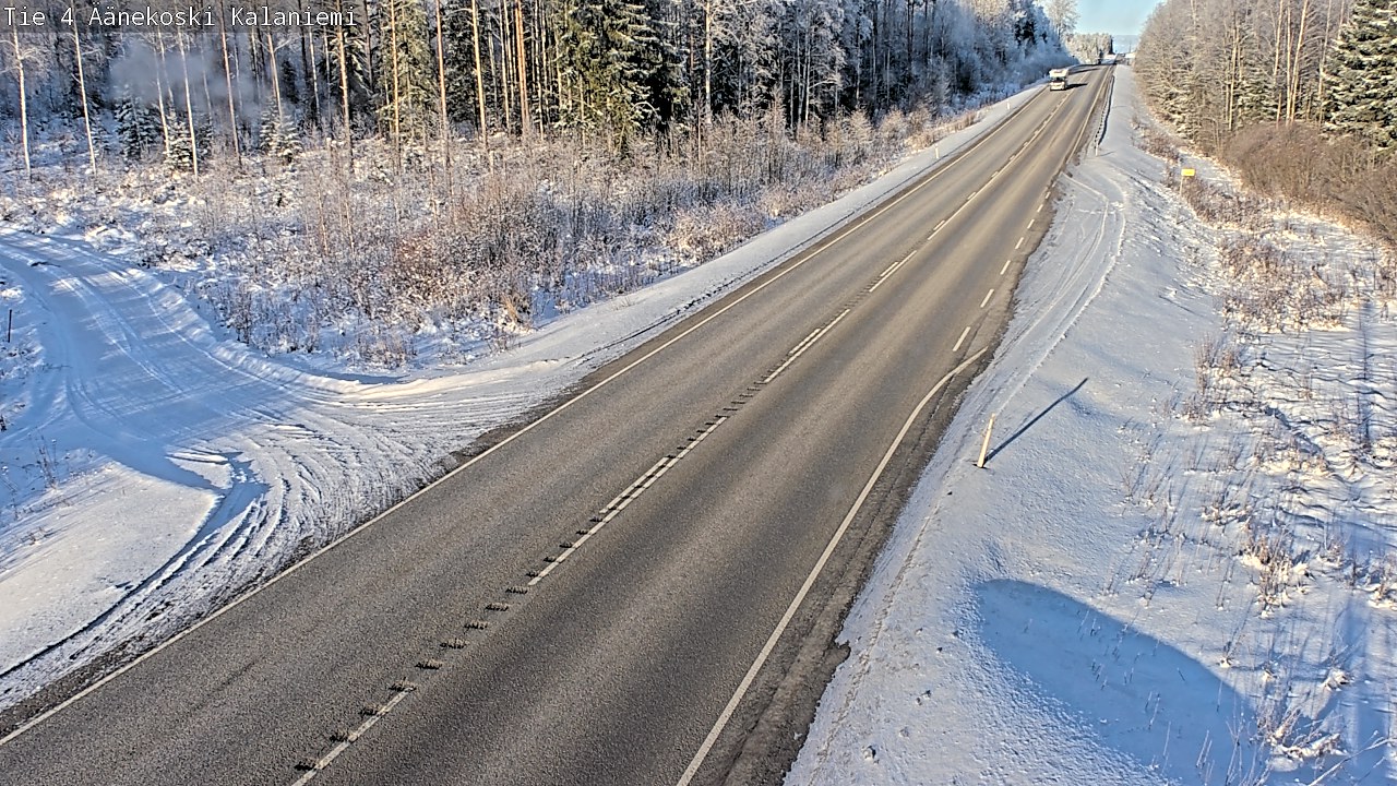 Weather Camera Image Road 4  Äänekoski, Kalaniemi, Äänekoski, Keski-Suomi