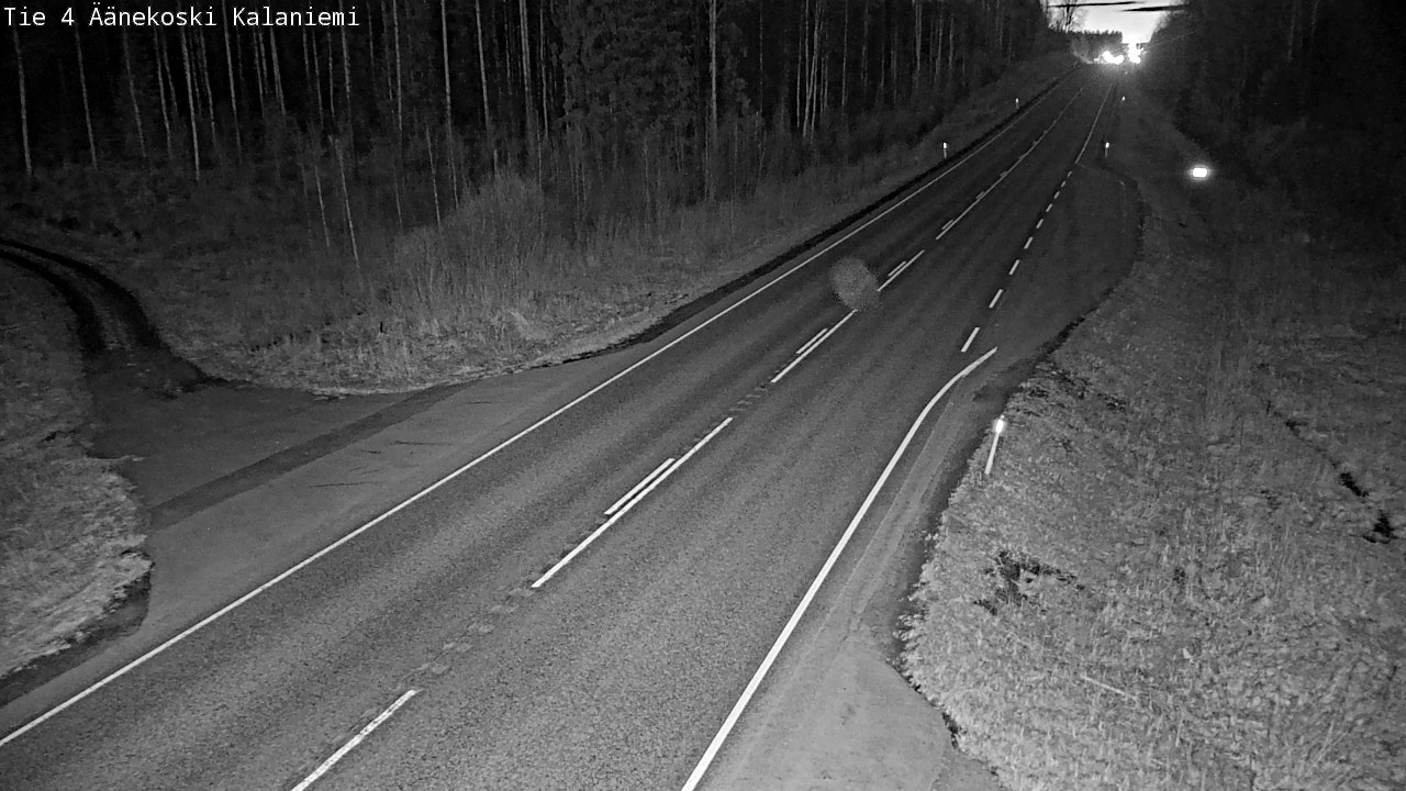Weather Camera Image Road 4  Äänekoski, Kalaniemi, Äänekoski, Keski-Suomi