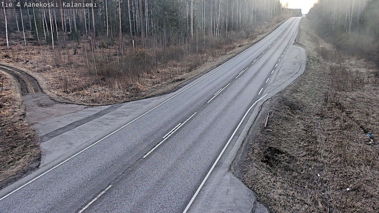 Weather Camera Image Väg 4  Äänekoski, Kalaniemi, Äänekoski, Keski-Suomi