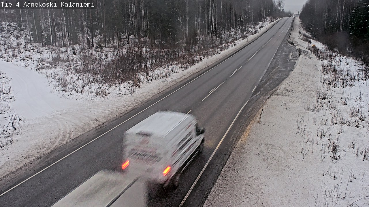 Weather Camera Image Väg 4  Äänekoski, Kalaniemi, Äänekoski, Keski-Suomi