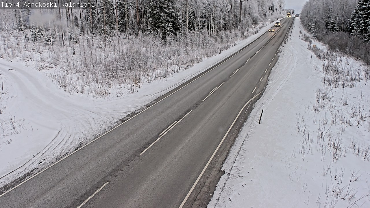 Weather Camera Image Väg 4  Äänekoski, Kalaniemi, Äänekoski, Keski-Suomi