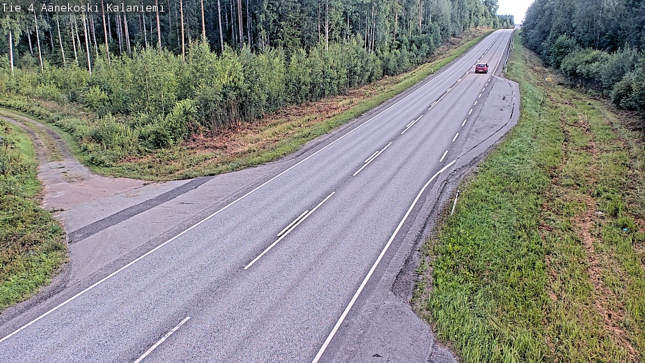 Weather Camera Image Road 4  Äänekoski, Kalaniemi, Äänekoski, Keski-Suomi