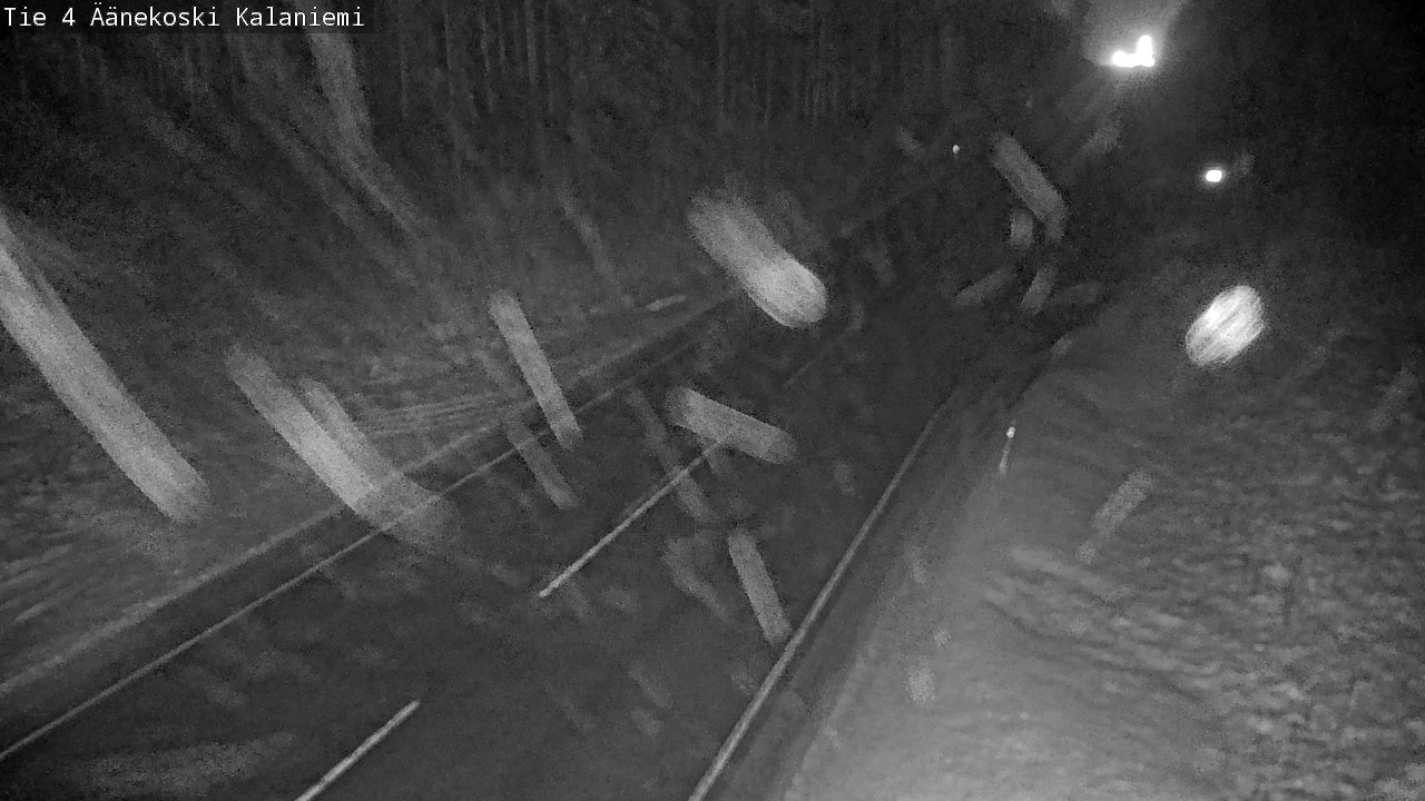 Weather Camera Image Väg 4  Äänekoski, Kalaniemi, Äänekoski, Keski-Suomi