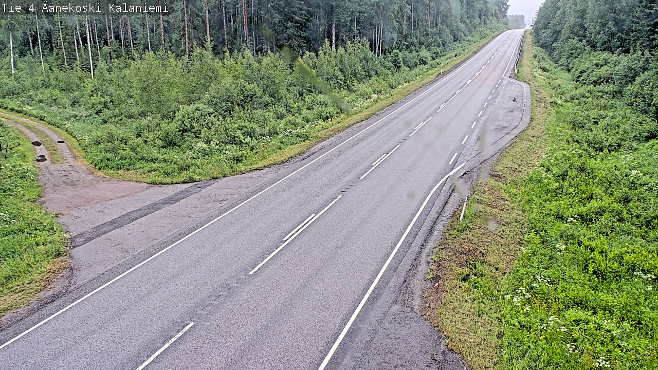 Weather Camera Image Väg 4  Äänekoski, Kalaniemi, Äänekoski, Keski-Suomi