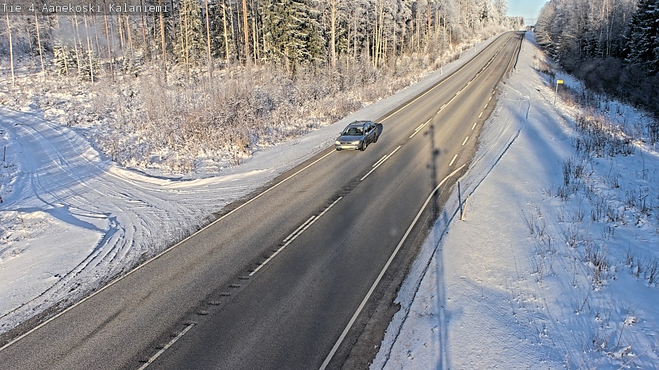Weather Camera Image Road 4  Äänekoski, Kalaniemi, Äänekoski, Keski-Suomi