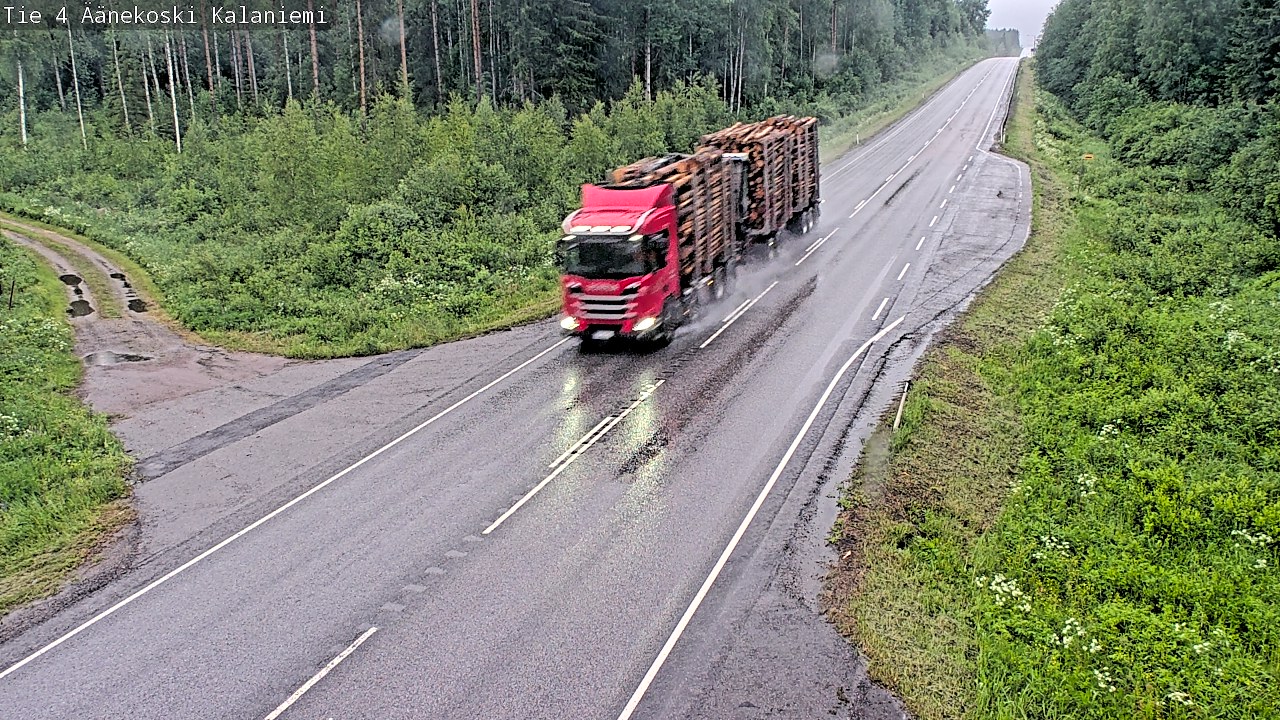 Kelikamerat Kuva Tie 4  Äänekoski, Kalaniemi, Äänekoski, Keski-Suomi