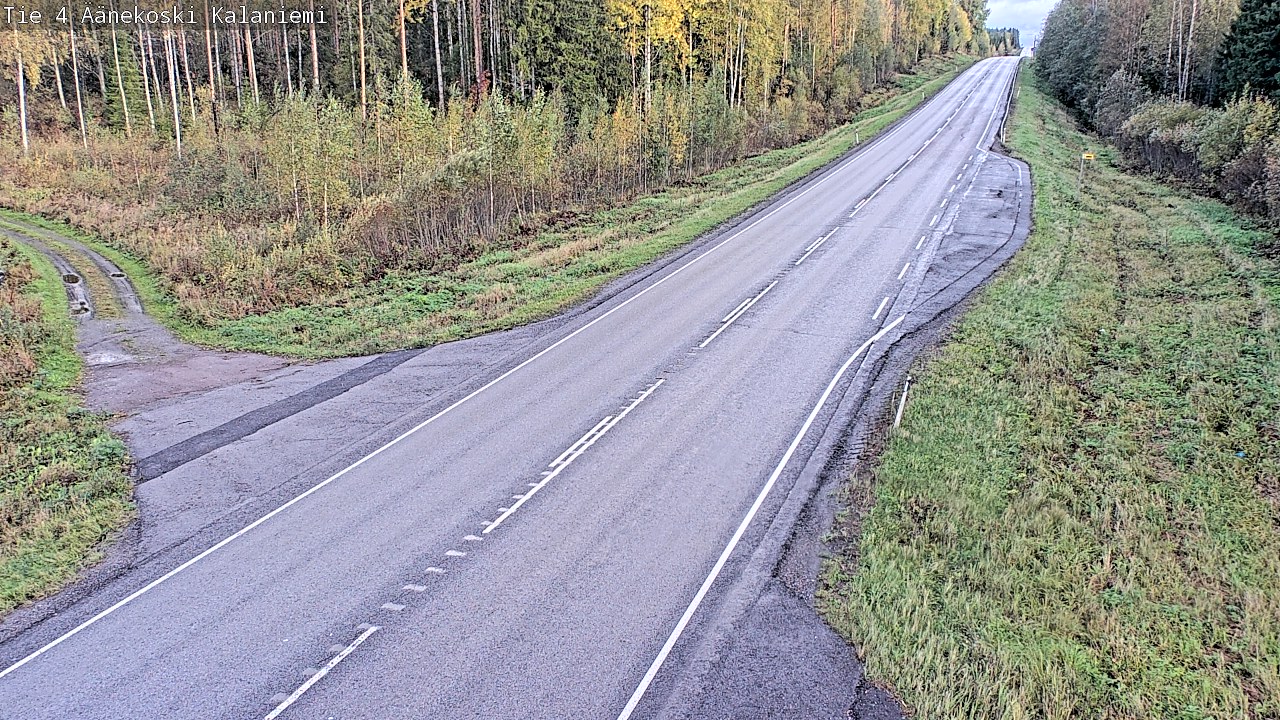Weather Camera Image Road 4  Äänekoski, Kalaniemi, Äänekoski, Keski-Suomi