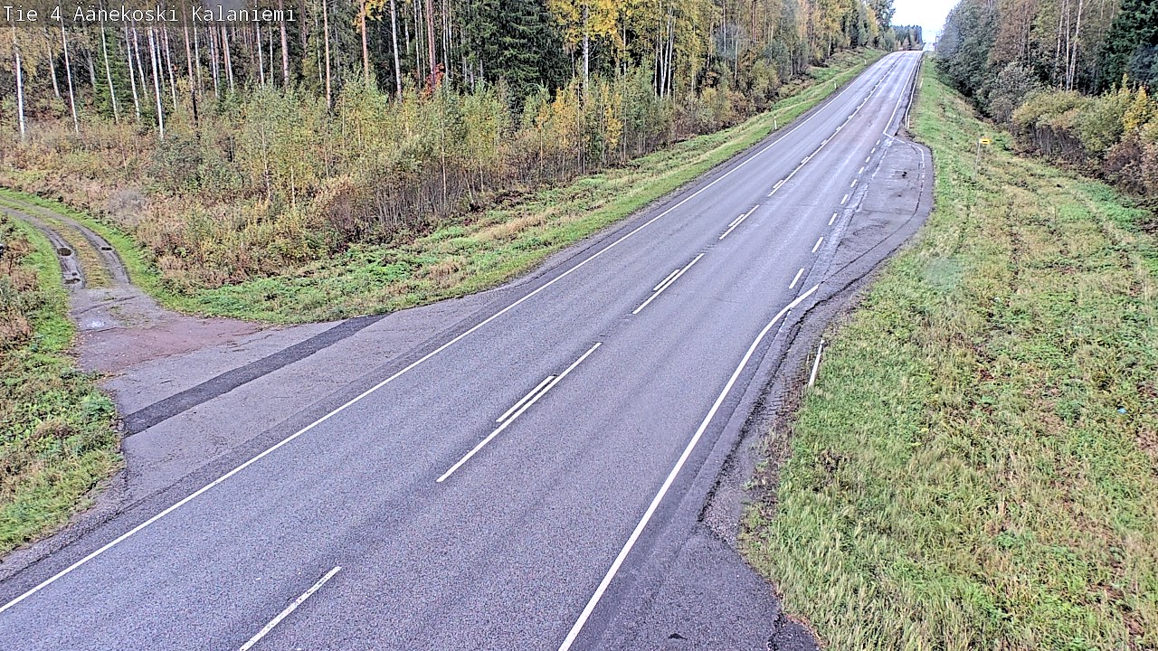 Weather Camera Image Road 4  Äänekoski, Kalaniemi, Äänekoski, Keski-Suomi