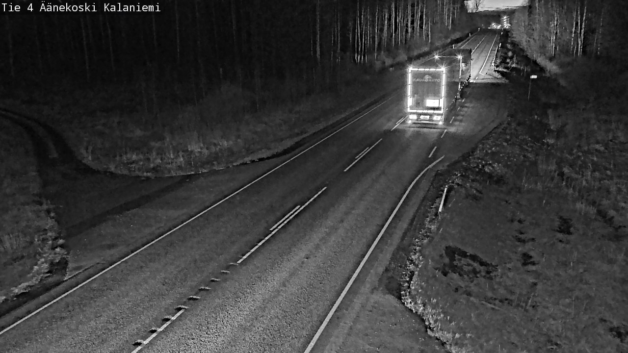 Weather Camera Image Väg 4  Äänekoski, Kalaniemi, Äänekoski, Keski-Suomi