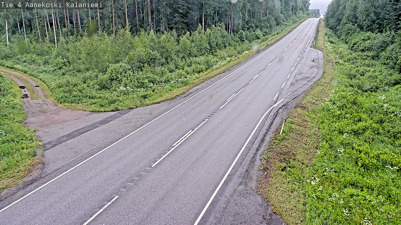 Weather Camera Image Väg 4  Äänekoski, Kalaniemi, Äänekoski, Keski-Suomi