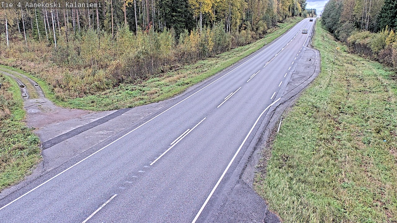 Weather Camera Image Road 4  Äänekoski, Kalaniemi, Äänekoski, Keski-Suomi