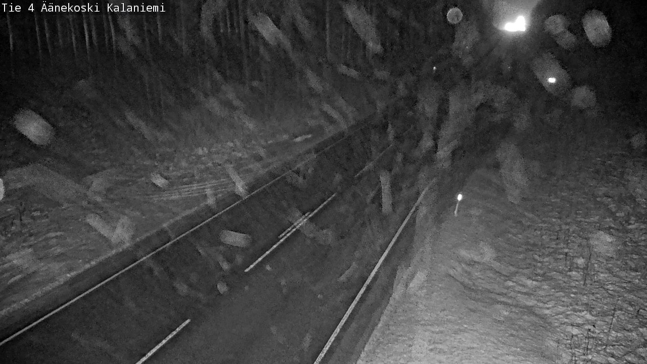 Weather Camera Image Väg 4  Äänekoski, Kalaniemi, Äänekoski, Keski-Suomi