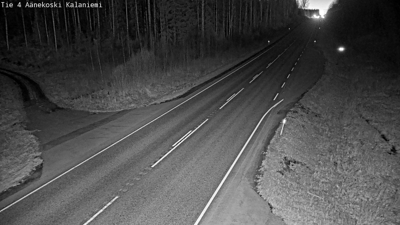 Weather Camera Image Väg 4  Äänekoski, Kalaniemi, Äänekoski, Keski-Suomi