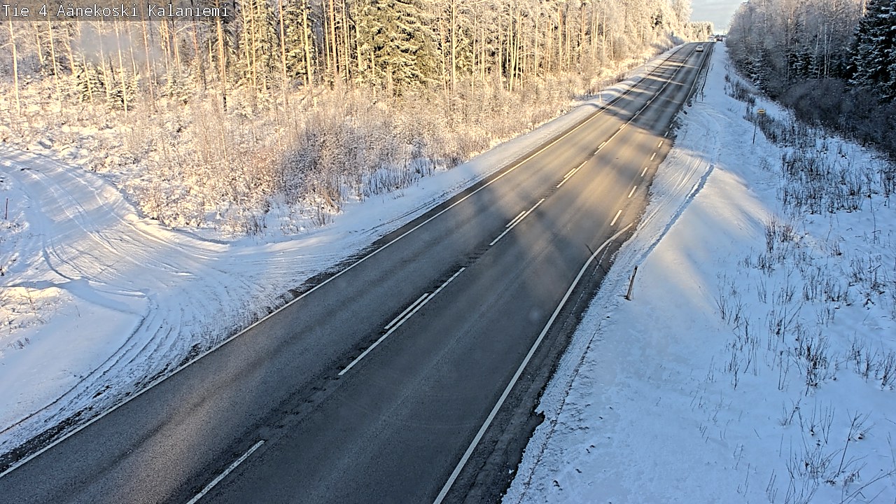 Weather Camera Image Road 4  Äänekoski, Kalaniemi, Äänekoski, Keski-Suomi
