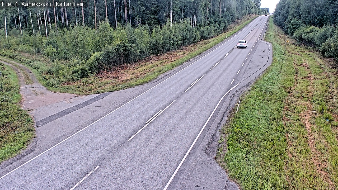 Weather Camera Image Road 4  Äänekoski, Kalaniemi, Äänekoski, Keski-Suomi