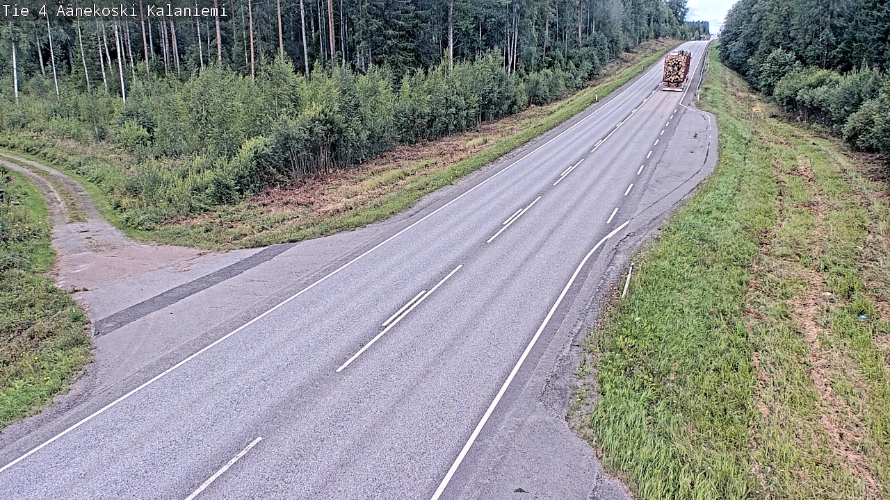 Weather Camera Image Road 4  Äänekoski, Kalaniemi, Äänekoski, Keski-Suomi