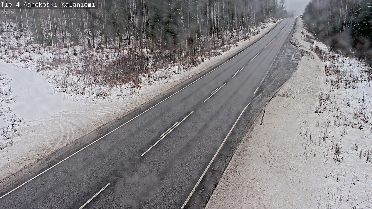 Weather Camera Image Väg 4  Äänekoski, Kalaniemi, Äänekoski, Keski-Suomi