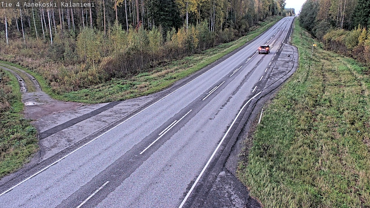 Weather Camera Image Road 4  Äänekoski, Kalaniemi, Äänekoski, Keski-Suomi