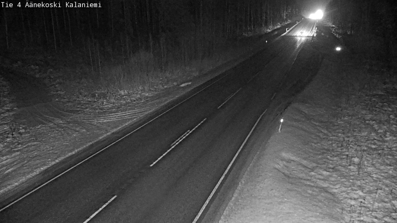 Weather Camera Image Väg 4  Äänekoski, Kalaniemi, Äänekoski, Keski-Suomi