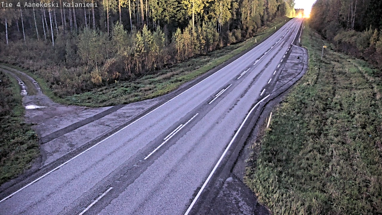 Weather Camera Image Road 4  Äänekoski, Kalaniemi, Äänekoski, Keski-Suomi