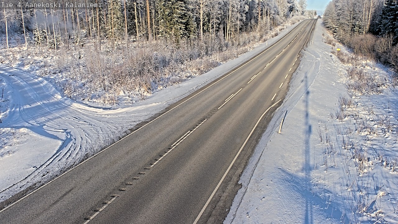 Weather Camera Image Road 4  Äänekoski, Kalaniemi, Äänekoski, Keski-Suomi