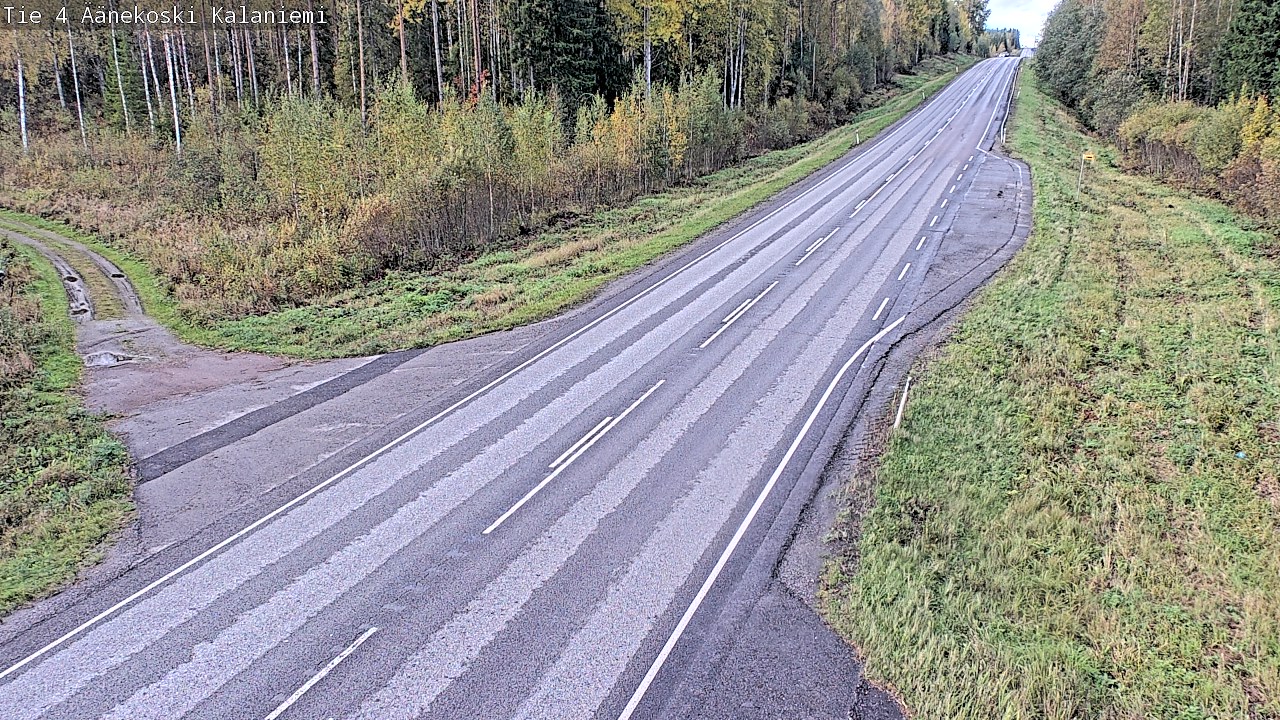 Weather Camera Image Road 4  Äänekoski, Kalaniemi, Äänekoski, Keski-Suomi