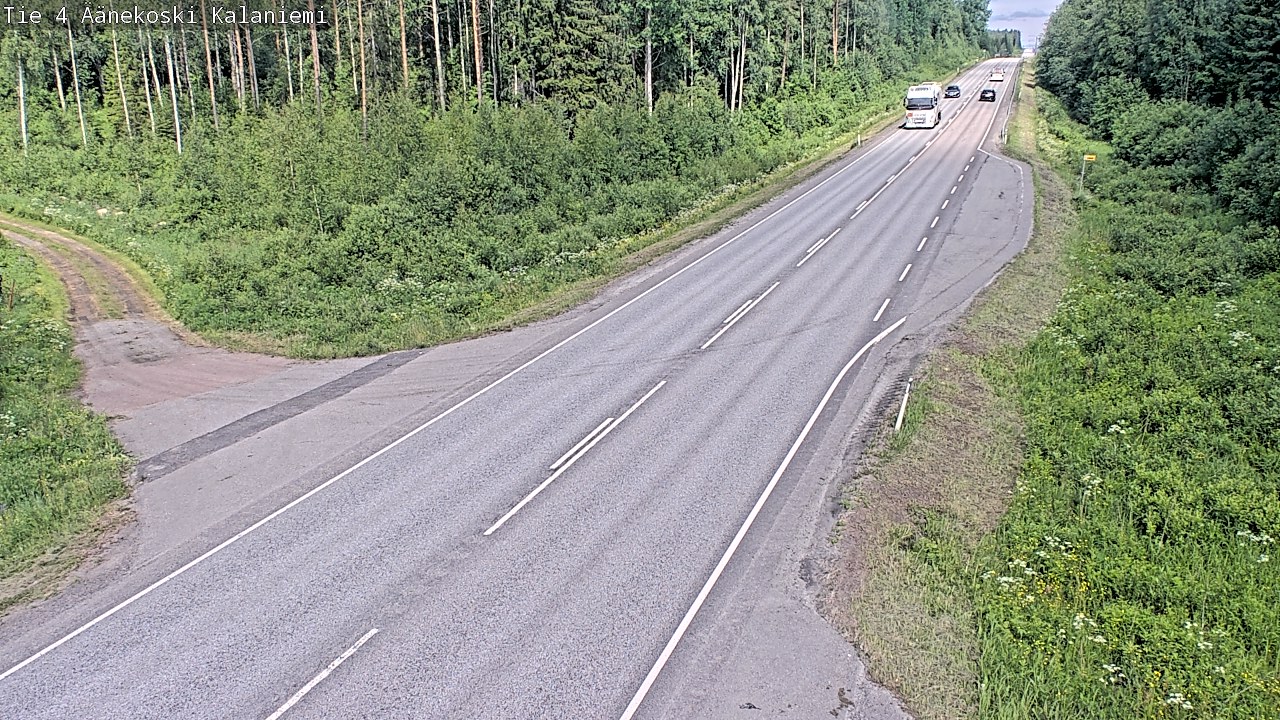 Kelikamerat Kuva Tie 4  Äänekoski, Kalaniemi, Äänekoski, Keski-Suomi