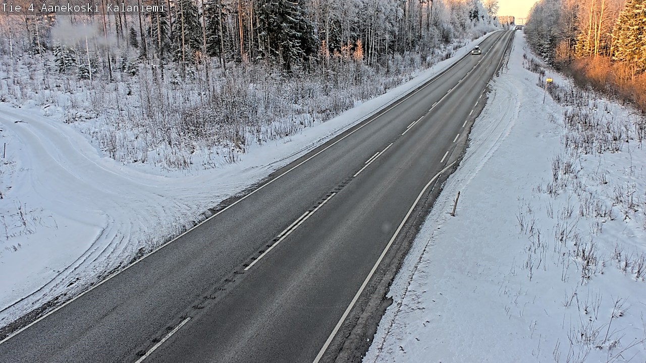 Weather Camera Image Road 4  Äänekoski, Kalaniemi, Äänekoski, Keski-Suomi