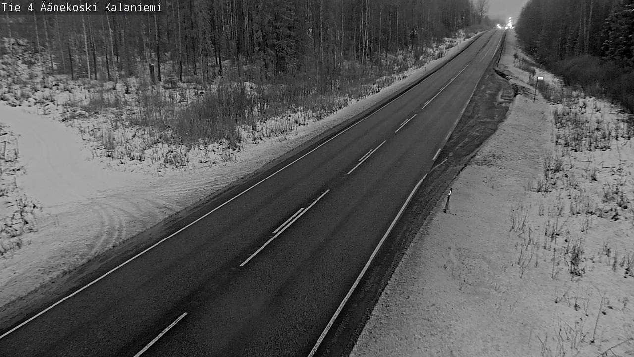 Weather Camera Image Väg 4  Äänekoski, Kalaniemi, Äänekoski, Keski-Suomi