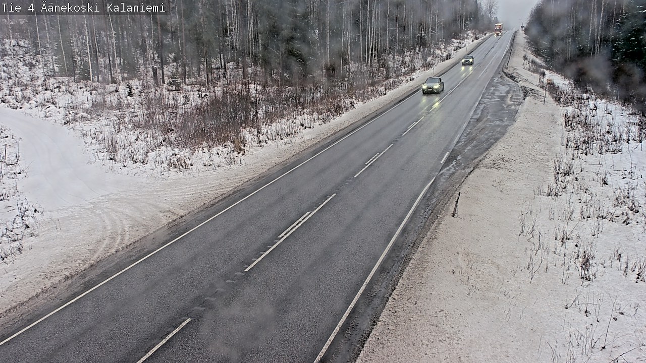 Weather Camera Image Väg 4  Äänekoski, Kalaniemi, Äänekoski, Keski-Suomi