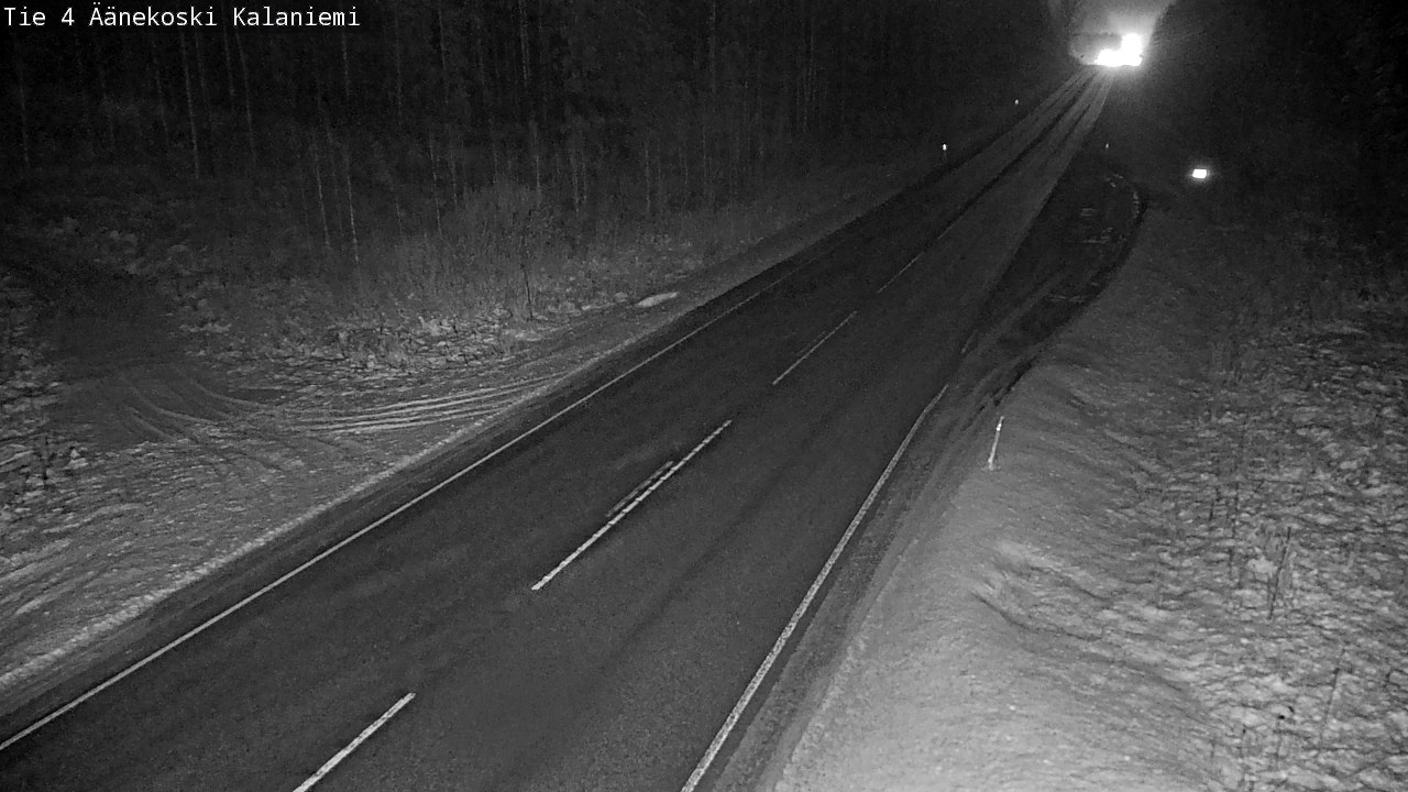 Weather Camera Image Väg 4  Äänekoski, Kalaniemi, Äänekoski, Keski-Suomi