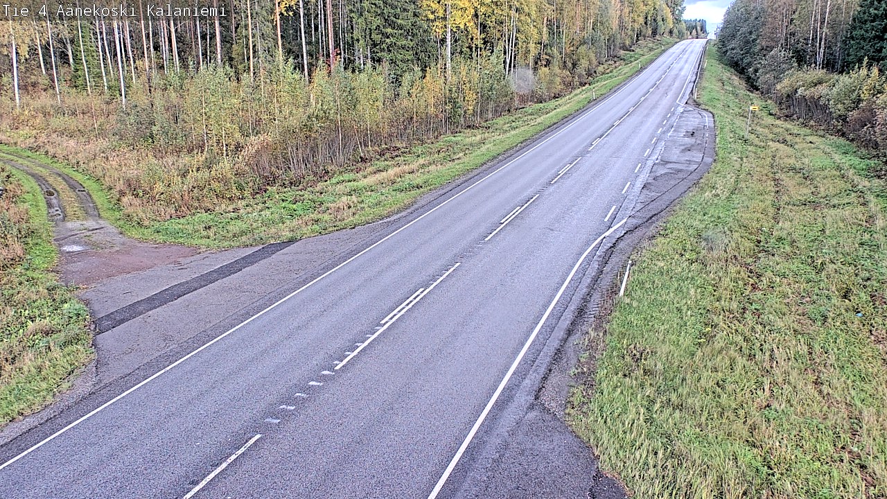 Weather Camera Image Road 4  Äänekoski, Kalaniemi, Äänekoski, Keski-Suomi