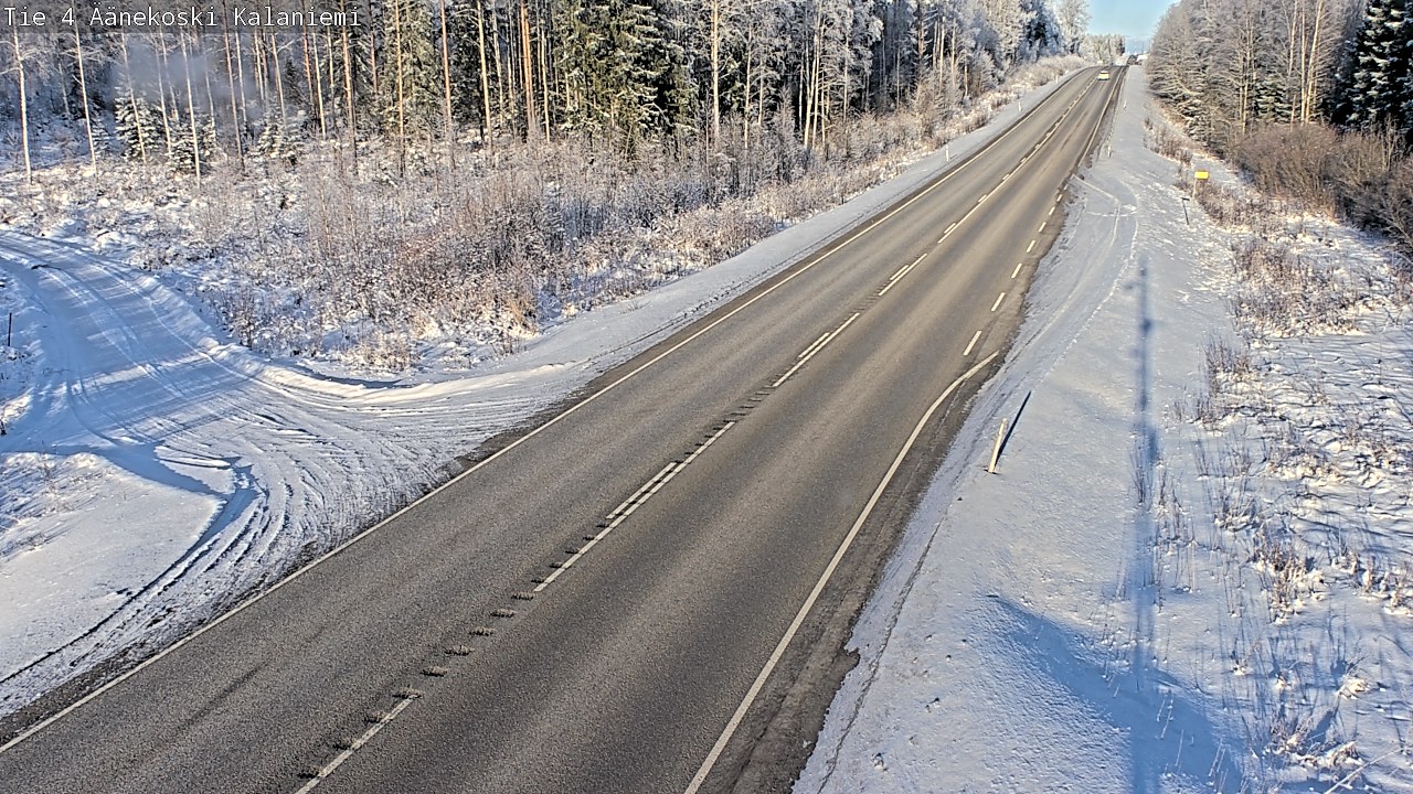 Weather Camera Image Road 4  Äänekoski, Kalaniemi, Äänekoski, Keski-Suomi