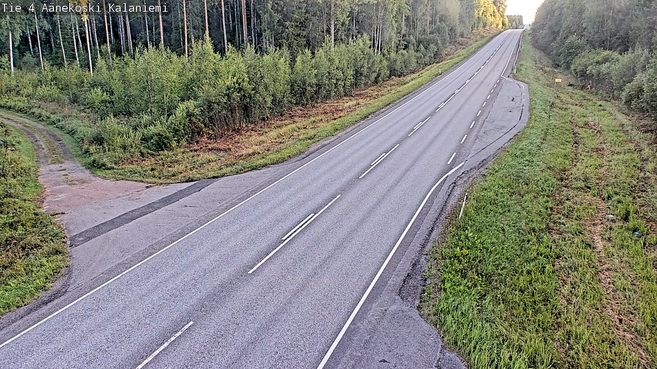 Weather Camera Image Road 4  Äänekoski, Kalaniemi, Äänekoski, Keski-Suomi