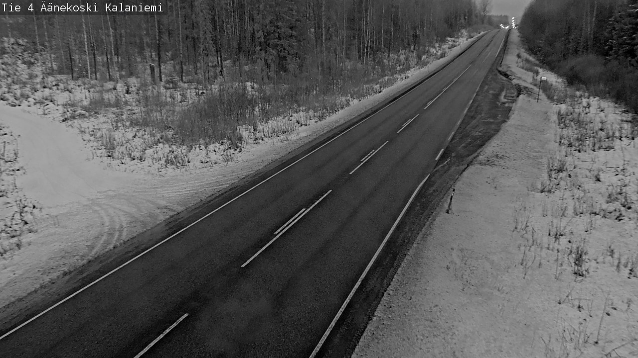 Weather Camera Image Väg 4  Äänekoski, Kalaniemi, Äänekoski, Keski-Suomi