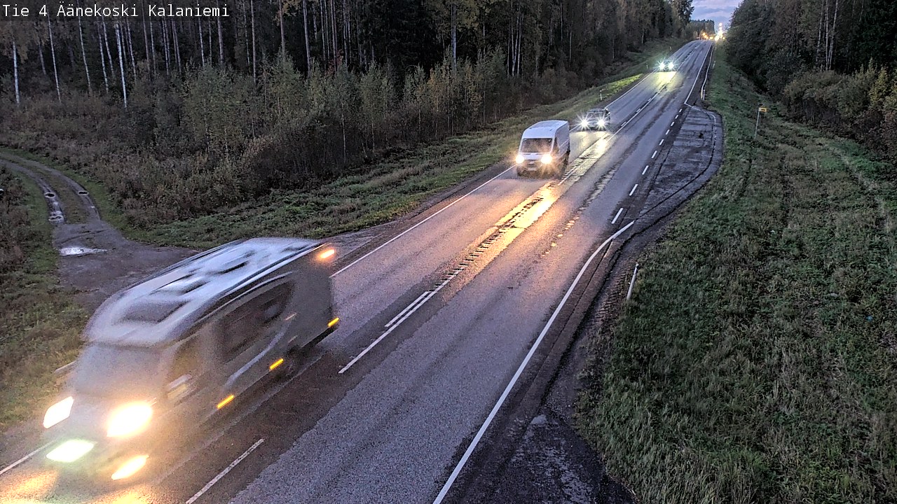 Weather Camera Image Road 4  Äänekoski, Kalaniemi, Äänekoski, Keski-Suomi