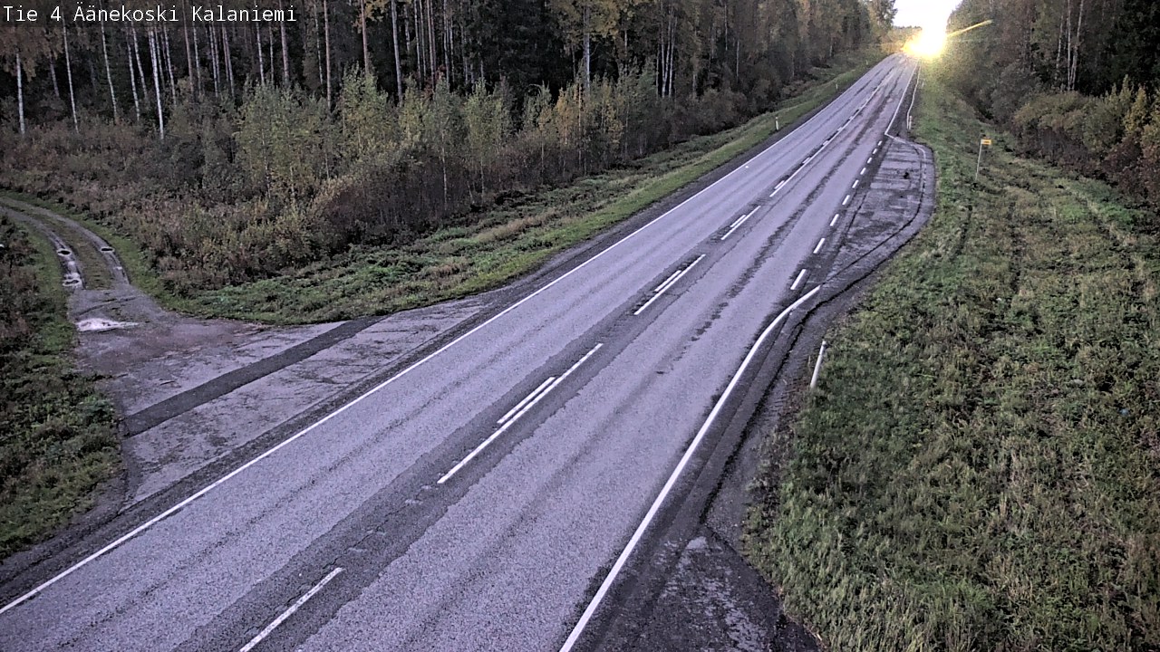 Weather Camera Image Road 4  Äänekoski, Kalaniemi, Äänekoski, Keski-Suomi