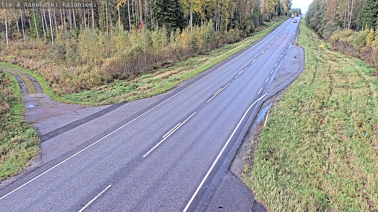 Weather Camera Image Road 4  Äänekoski, Kalaniemi, Äänekoski, Keski-Suomi