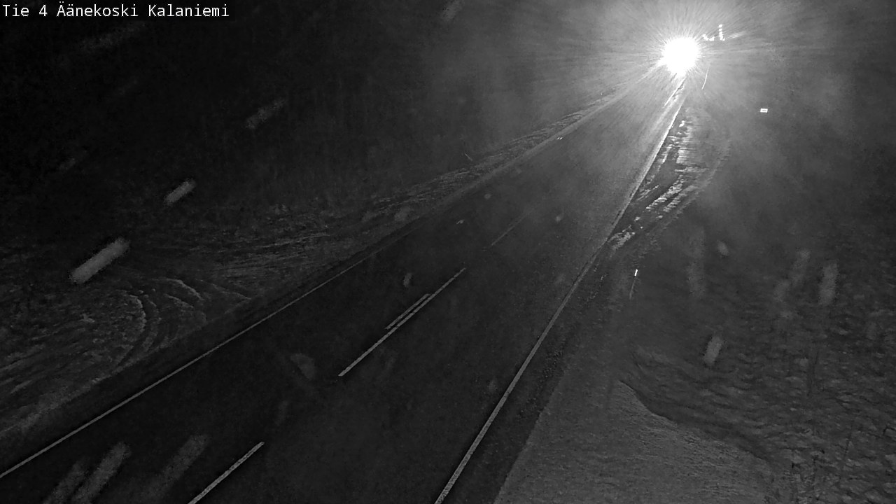 Weather Camera Image Väg 4  Äänekoski, Kalaniemi, Äänekoski, Keski-Suomi