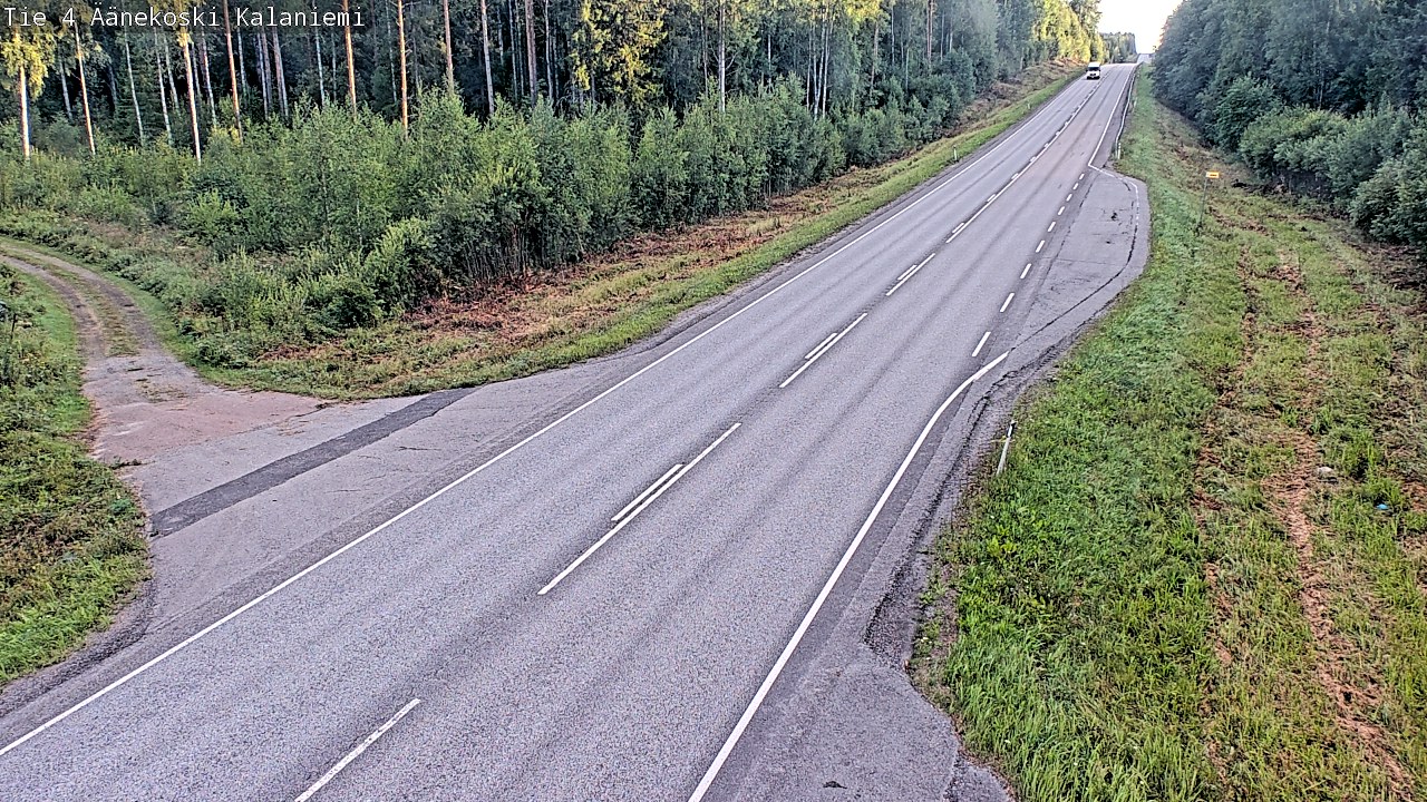 Weather Camera Image Road 4  Äänekoski, Kalaniemi, Äänekoski, Keski-Suomi