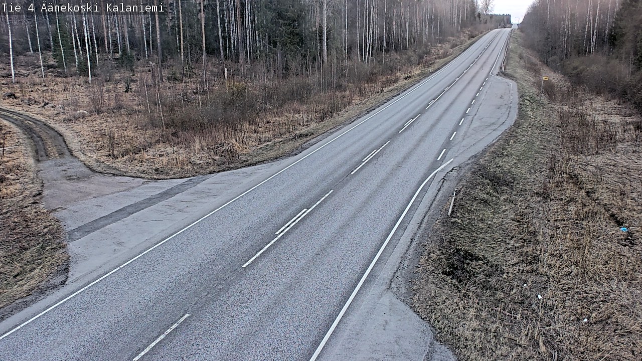 Weather Camera Image Road 4  Äänekoski, Kalaniemi, Äänekoski, Keski-Suomi