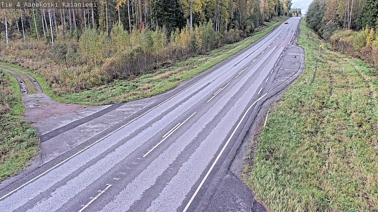 Weather Camera Image Road 4  Äänekoski, Kalaniemi, Äänekoski, Keski-Suomi