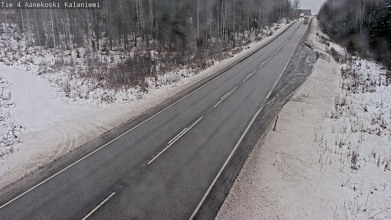 Weather Camera Image Väg 4  Äänekoski, Kalaniemi, Äänekoski, Keski-Suomi